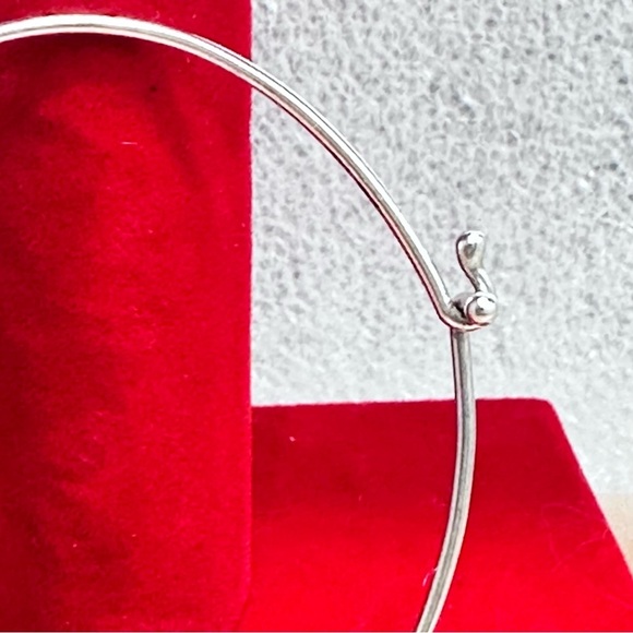 James Avery Sterling Silver Hook-On Bracelet Bangle Charm Hook and eye 4077 - Picture 6 of 10